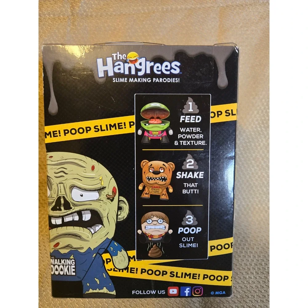 MGA The Hangrees Buzz Tootyear Series 1 Slime Making Parody Figure New